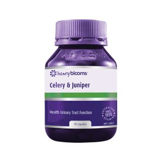Henry Blooms Celery & Juniper 70 Capsules