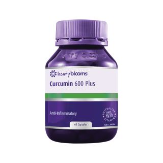 Henry Blooms Curcumin 600 Plus 60 Capsules