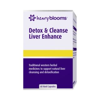 Henry Blooms Detox & Cleanse Liver Enhance 60 Capsules