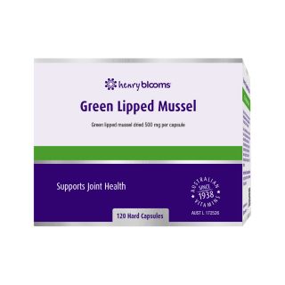Henry Blooms Green Lipped Mussel 120 Capsules
