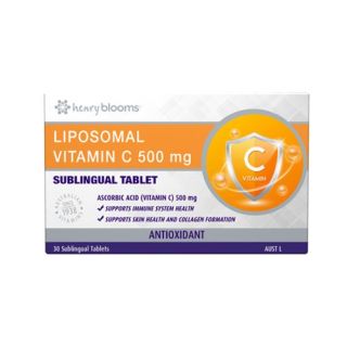 Henry Blooms Liposomal Vitamin C 500mg Sublingual 30 Tablets