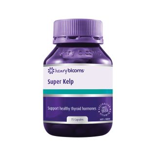Henry Blooms Super Kelp 75 Capsules