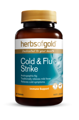 Herbs of Gold Cold & Flu Strike 60 Tablets