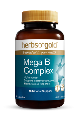 Herbs of Gold Mega B Complex 60 Capsules