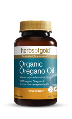 Herbs of Gold Organic Oregano Oil 60 Capsules