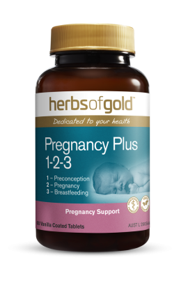 Herbs of Gold Pregnancy Plus 1-2-3 60 Tablets