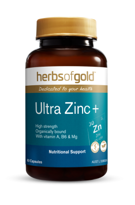 Herbs of Gold Ultra Zinc + 60 Capsules