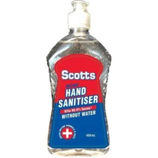 Scotts Instant Hand Sanitiser 450ml - [Discontinued]