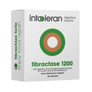 Intoleran Fibractase 1200 36 Capsules