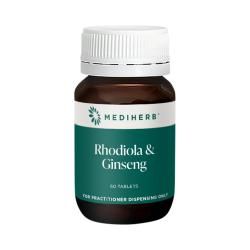 MediHerb Rhodiola & Ginseng 60 Tablets