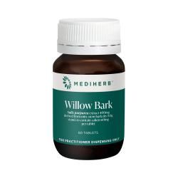 MediHerb Willow Bark 60 Tablets