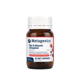 Metagenics Bio Q-Absorb Ubiquinol 30 Soft Capsules