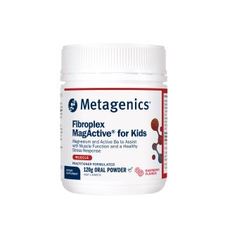 Metagenics Fibroplex MagActive for Kids Raspberry 120g Powder