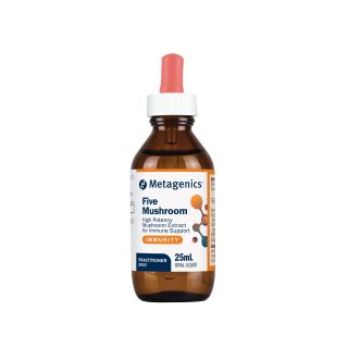 Metagenics Five Mushroom Extract 25mL Liquid