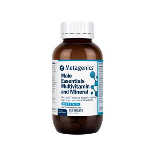 Metagenics Male Essentials Multivitamin & Mineral 120 Tablets