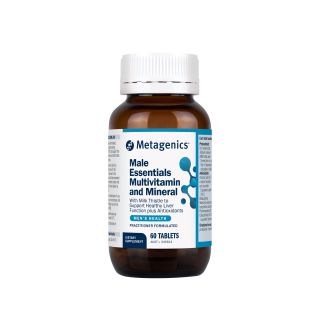 Metagenics Male Essentials Multivitamin & Mineral 60 Tablets