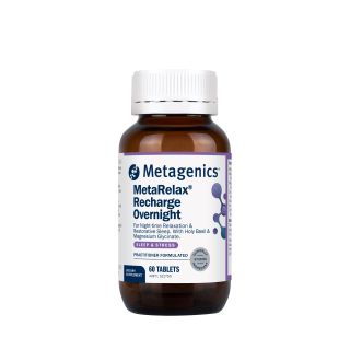 Metagenics MetaRelax Recharge Overnight 60 Tablets