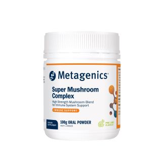 Metagenics Super Mushroom Complex Pine Lime 100g Powder