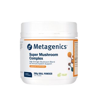 Metagenics Super Mushroom Complex Pine Lime 200g Powder
