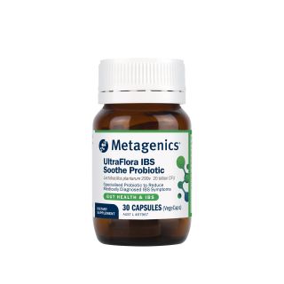 Metagenics UltraFlora IBS Soothe Probiotic 30 Capsules