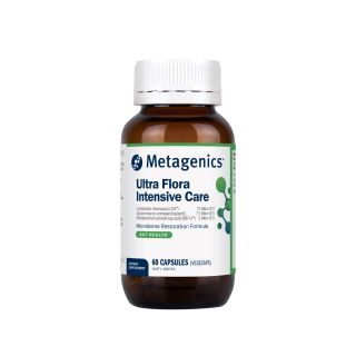 Metagenics UltraFlora Intensive Care Probiotic 60 Capsules