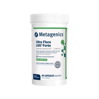 Metagenics UltraFlora LGG Forte Probiotic 60 Capsules