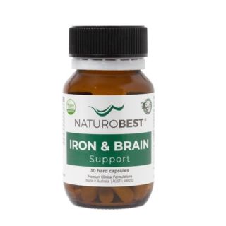 NaturoBest Iron & Brain Support 30 Capsules