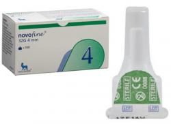 NovoFine Pen Needle 32g 4mm 100 Pack