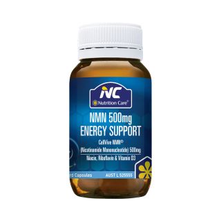 Nutrition Care NMN 500mg Energy Support 30 Capsules