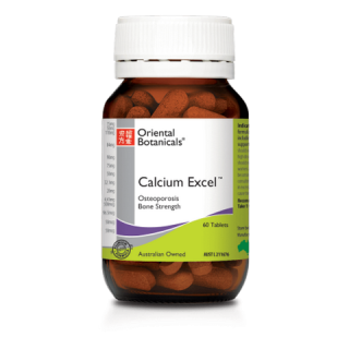 Oriental Botanicals Calcium Excel 60 Tablets