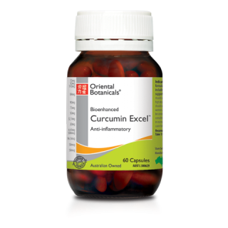 Oriental Botanicals Curcumin Excel 60 Capsules