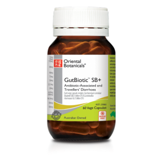 Oriental Botanicals GutBiotic SB+ 60 Vegetarian Capsules