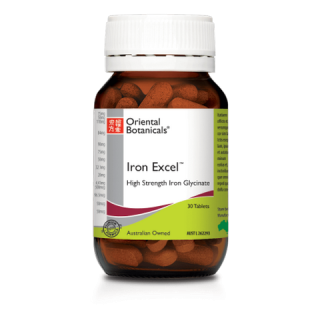 Oriental Botanicals Iron Excel 30 Tablets