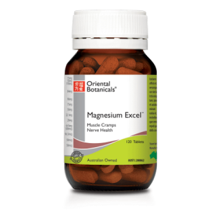 Oriental Botanicals Magnesium Excel 120 Tablets