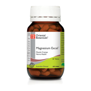 Oriental Botanicals Magnesium Excel 60 Tablets