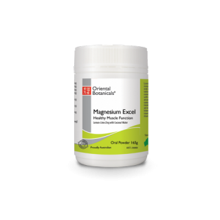 Oriental Botanicals Magnesium Excel Powder Lemon-Lime Zing 165g