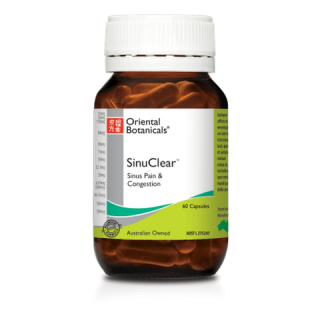 Oriental Botanicals SinuClear 60 Vegetarian Capsules