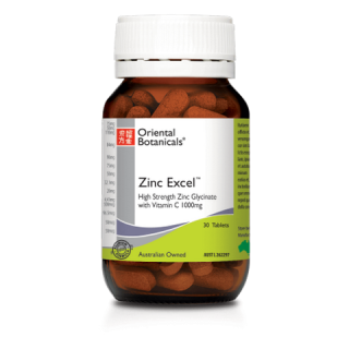 Oriental Botanicals Zinc Excel 30 Tablets