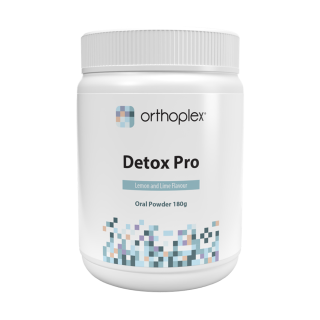 Orthoplex White Detox Pro Lemon and Lime 180g Powder