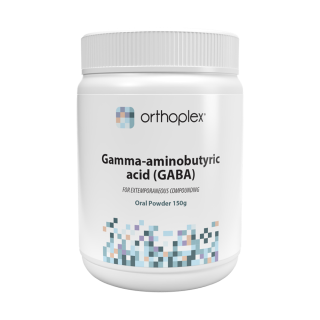 Orthoplex White Gamma-Aminobutyric Acid (GABA) 150g Oral Powder