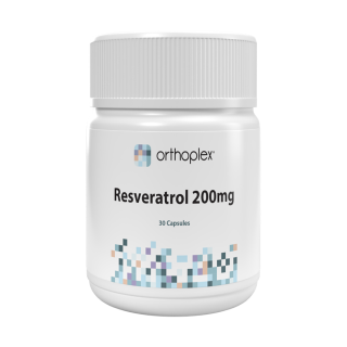 Orthoplex White Resveratrol 200mg 30 Capsules
