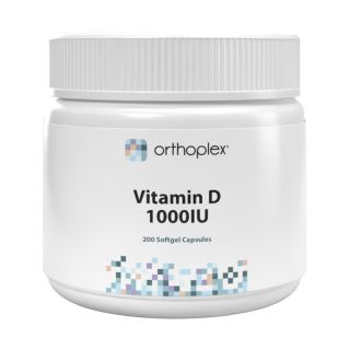 Orthoplex White Vitamin D 1000IU 200 Capsules