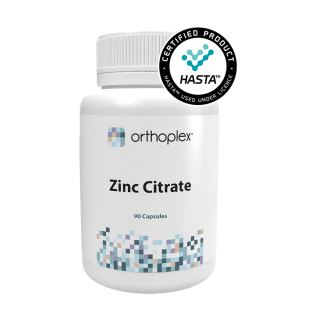 Orthoplex White Zinc Citrate 90 Capsules