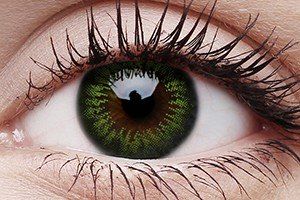 ColourVUE Big Eyes Party Green Contact Lens
