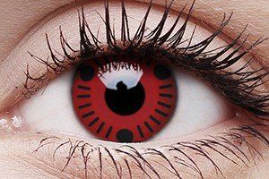 ColourVUE Crazy Lens Sasuke Contact Lens