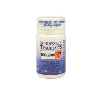 Schuessler Tissue Salts Comb E Indigestion 125 Tablets