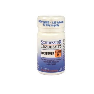 Schuessler Tissue Salts Comb H Hayfever 125 Tablets