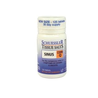 Schuessler Tissue Salts Comb Q Sinus 125 Tablets