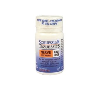 Schuessler Tissue Salts Kali Phos 6x Nerve Nutrient 125 Tablets