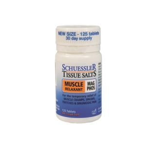 Schuessler Tissue Salts Mag Phos 6x Muscle Relaxant 125 Tablets